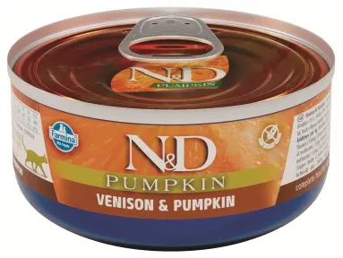 N&D Cat Pumpkin Adult Zvěřina&Dýně 70g