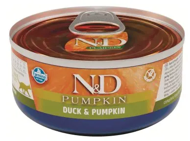 N&D Cat Pumpkin Adult Kachna&Dýně 70g