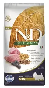N&D Dog Adult Mini Lamb/Blueberry Low Grain - 7kg