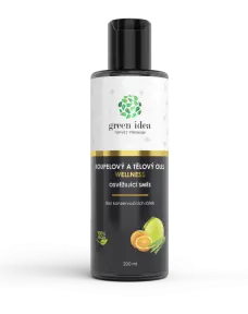 green idea Koupelový a tělový olej Osvěžující směs 200ml