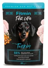 Fitmin FL dog kapsa Krůtí s rakytníkem 85g + Množstevní sleva