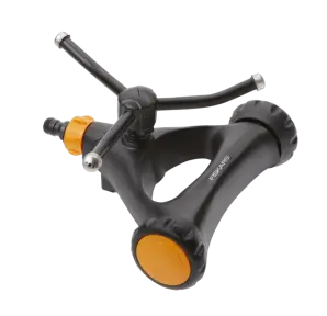 Fiskars Vířivý zavlažovač, kovový s kolečky