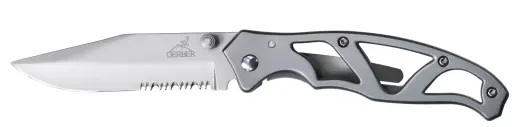 Gerber Nůž Gerber Paraframe I Clip Point - Silver