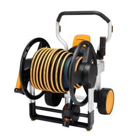 Fiskars Buben XL manuální s kolečky, vše v jednom