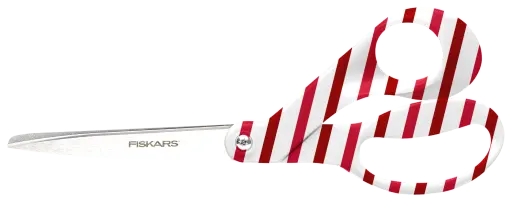 Fiskars Inspiration nůžky univerzální 21cm Candy cane