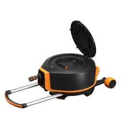 Fiskars Automatický buben XL s kolečky, 13 mm (1/2”), dosah 27 metrů