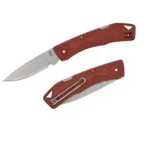 Gerber Nůž LST Ultra Drop Point 420HC - Drab Red