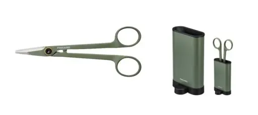 Fiskars Nůžky prostřihávací špičaté s pouzdrem