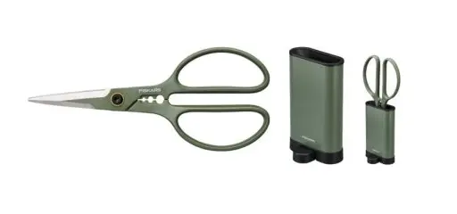 Fiskars Nůžky prostřihávací na květiny s pouzdrem