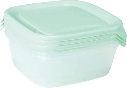 Curver Set dóz Fresh&Go 3x0,8l mint
