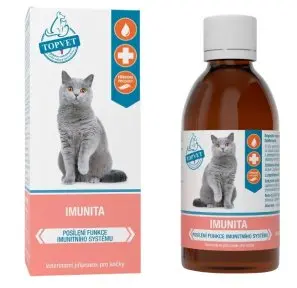 Topvet Sirup imunita pro kočky 200ml