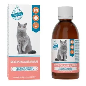 Topvet Sirup močopohlavní aparát pro kočky 200ml