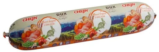 Chejn DUX menu pro psy s králíkem, zeleninou a jablky 710g