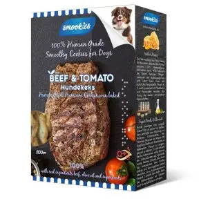 Smookies Sušenky pro psy Premium Beef&Tomato 200g