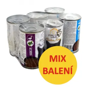 Fine Cat Exclusive Polévka pro kočky MIX balení 6x158g
