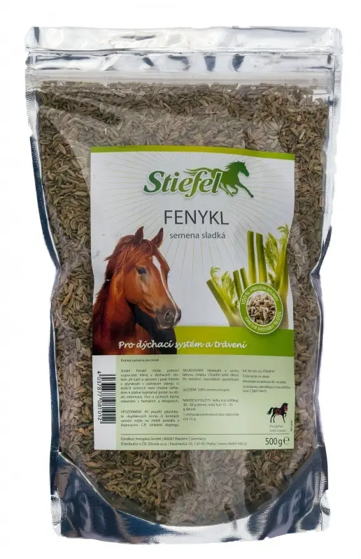 Fenykl Stiefel 500g (Stiefel Fenykl pro dýchací cesty a zažívání, sáček 500 g)