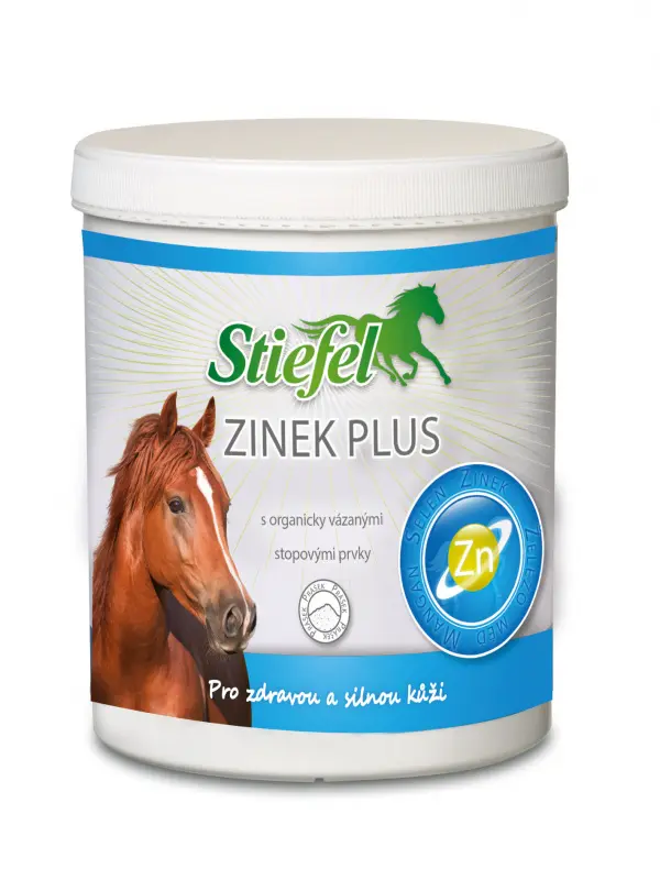 Zinek plus s organickými stopovými prvky nejen pro zdravá kopyta, kyblík 900 g (Stiefel Zinek plus s organickými stopovými prvky nejen pro zdravá)