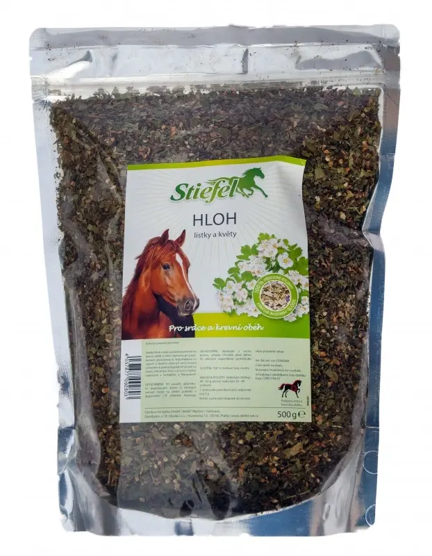 Hloh pro krevní oběh 500g (Stiefel Hloh, dobrý pro srdce a krevní oběh, sáček 500 g)