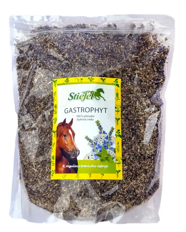 Gastrophyt = Byliny na střeva (Stiefel Gastrophyt, byliny pro regulaci žaludečního a střevního traktu, sáček 1 kg byliny řezané)