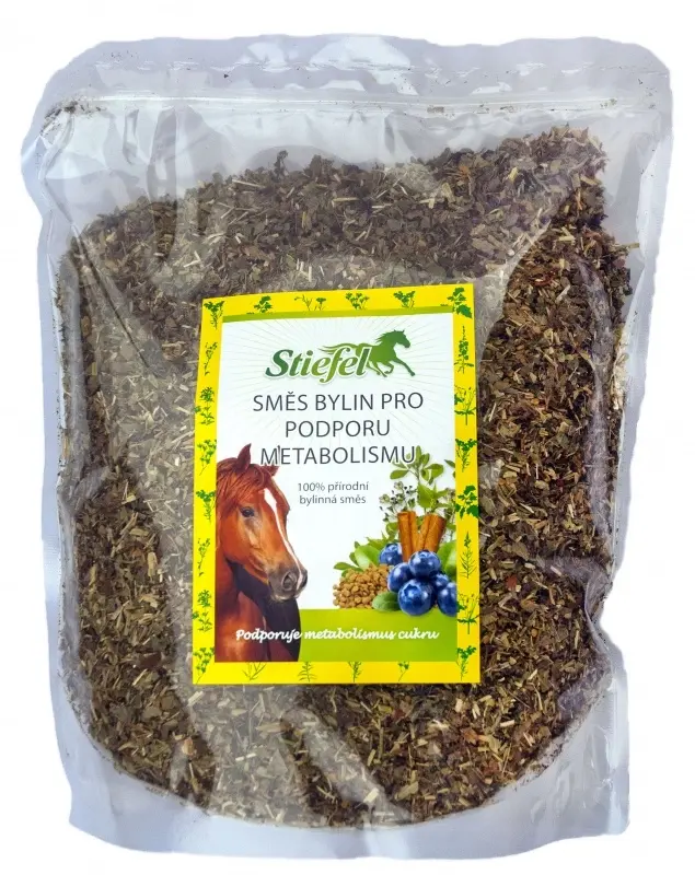 Byliny pro podporu metabolismu (Stiefel Byliny pro podporu metabolismu a hubnutí, sáček 1 kg, řezané byliny)