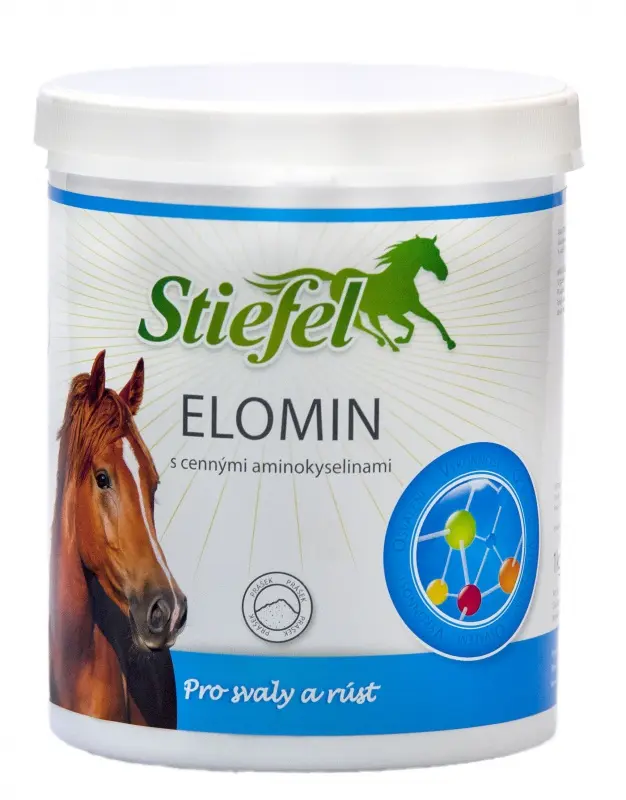 Elomin pro svaly 1 kg (Stiefel Elomin pro svaly a kvalitní růst, balení 1 kg)