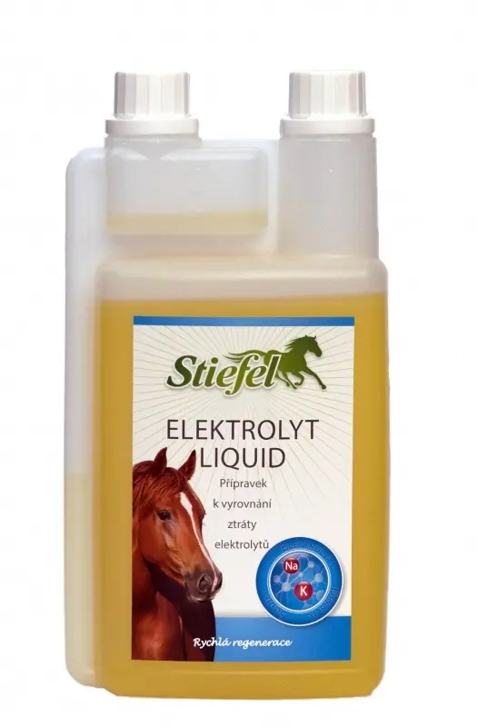 Elektrolyt Stiefel liquid 1 l (Stiefel Elektrolyt liquid pro rychlou regeneraci, láhev s odměrkou 1 l)