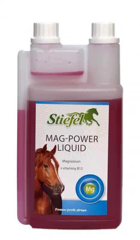Stiefel  Mag Power liquid 1 l proti stresu (Stiefel Mag Power liquid proti stresu a na zklidnění, láhev s dávkovačem 1 l)