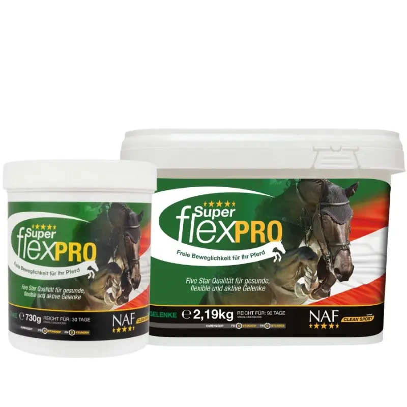 NAF Super Flex PRO (Super Flex senior) (NAF Super Flex senior pro zdravé klouby starých koní, balení 660g)