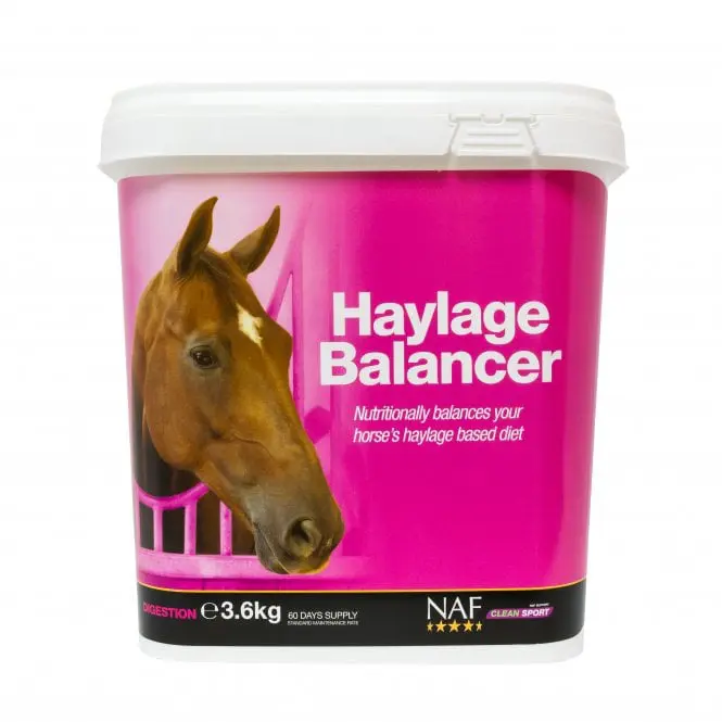 NAF Haylage balancer pro efektivní trávení vlákniny (NAF Haylage balancer pro efektivní trávení vlákniny, kyblík 1,8 kg)