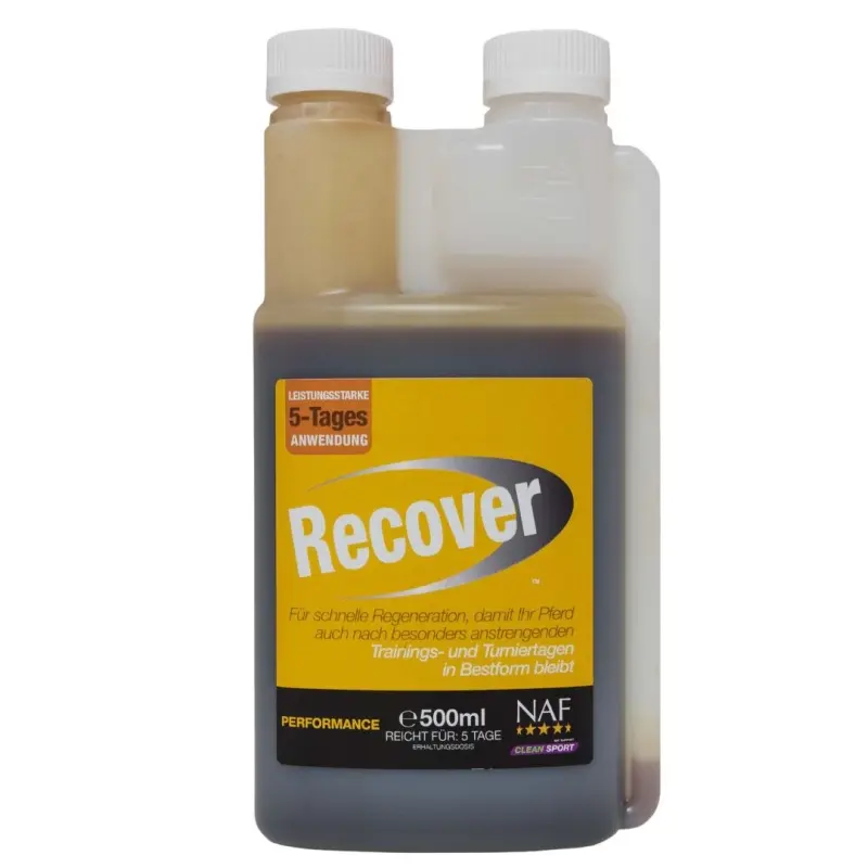 NAF Recover pro zotavení po náročném výkonu (NAF Recover pro zotavení po náročném výkonu, láhev s dávkovačem 500ml)