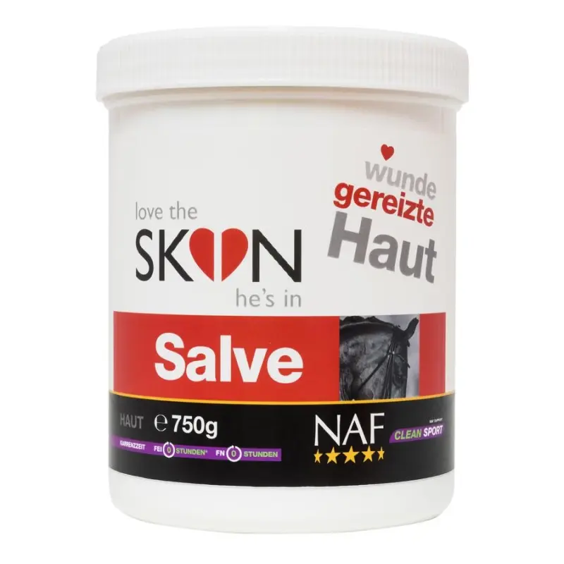 NAF Skin salve mast na podrážděnou kůži s aloe, MSM, tea tree (NAF Skin salve - lehká mast na podrážděnou kůži s aloe, balení 750g)
