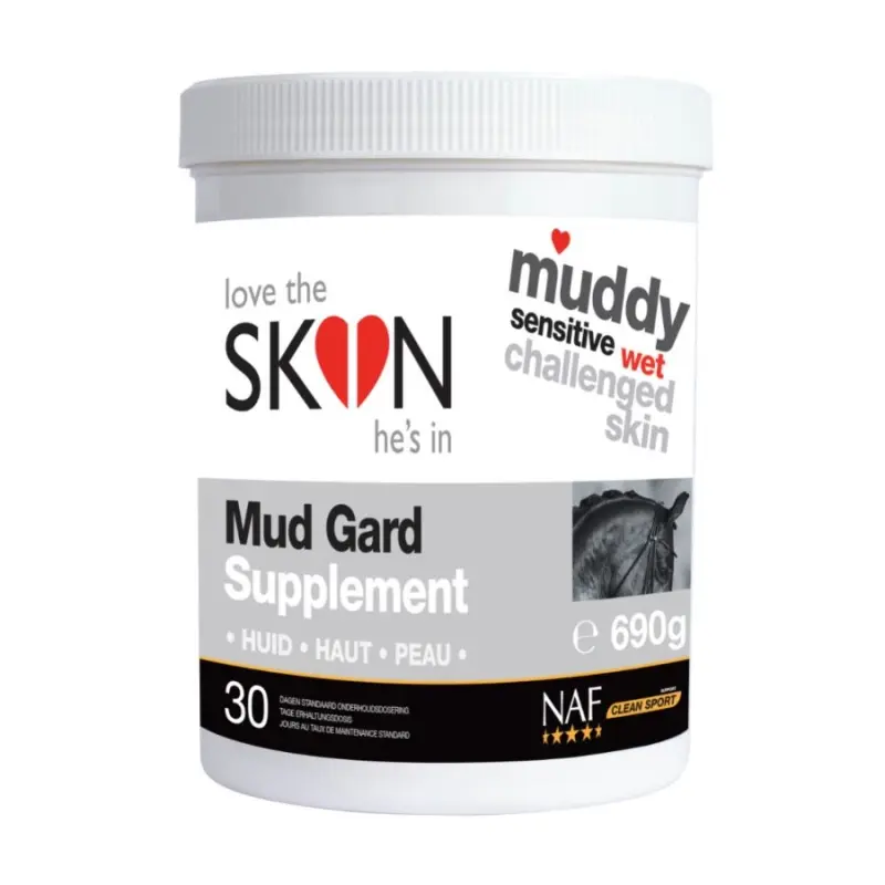 Mud Gard Supplement pro zdravou kůži ohroženou podlomy (NAF Mud Gard Supplement pro zdravou kůži ohroženou podlomy, balení 690g)