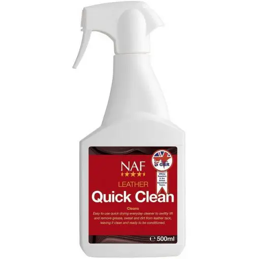 Quick clean pro rychlé čištění kůže 500 ml (NAF Quick Clean pro rychlé čištění kůže, láhev s rozprašovačem 500ml)
