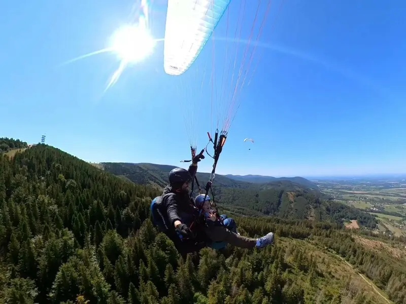 Zážitek - Tandem paragliding po celé ČR jako dárek
