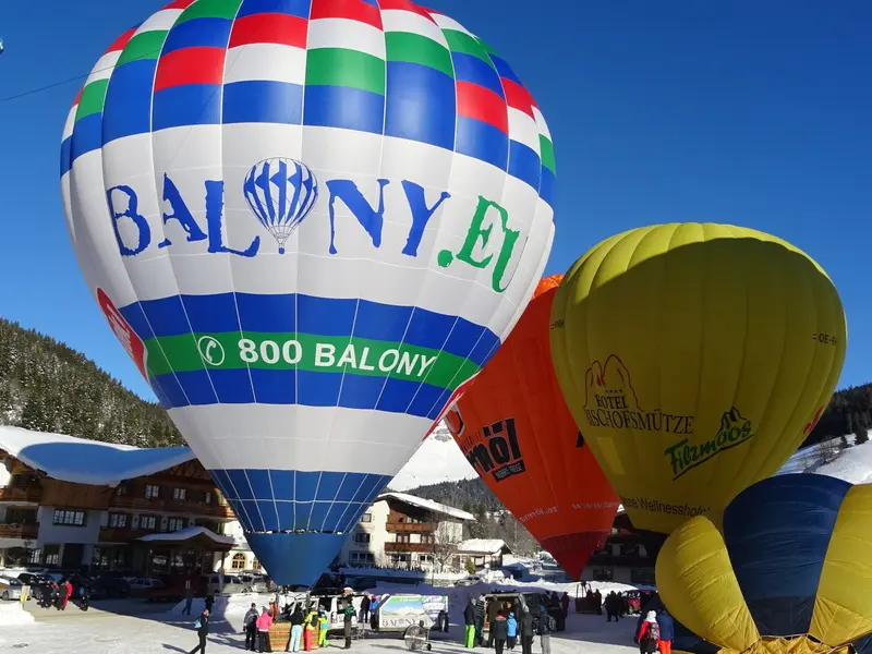 Zážitek - Zimní expediční let balonem