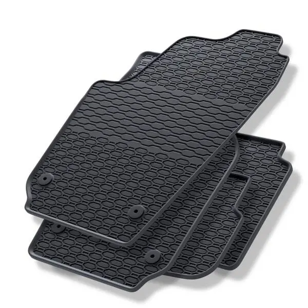 Gumové autokoberce Geyer & Hosaja pro Seat Cordoba (2002 - 2009), Ibiza (2002 - 2008) / Škoda Fabia I / Volkswagen Fox (2005 - 2010), Polo IV (2001 -