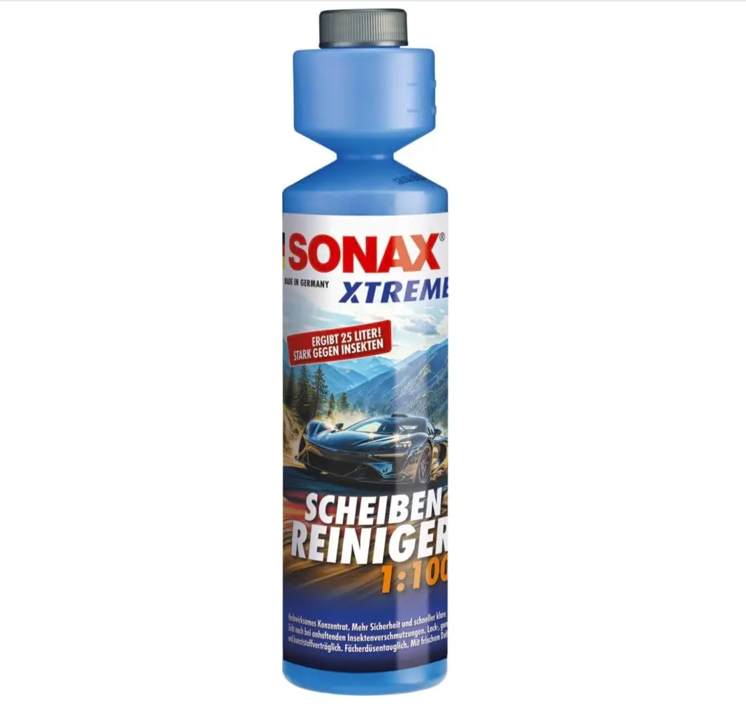 Letní směs do ostřikovačů Sonax XTREME Scheiben Reiniger 1:100 (250 ml)