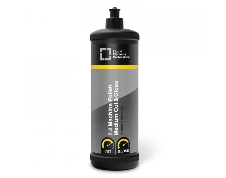 Lešticí pasta Liquid Elements 2.4 Machine Polish Medium Cut & Gloss (1 l)