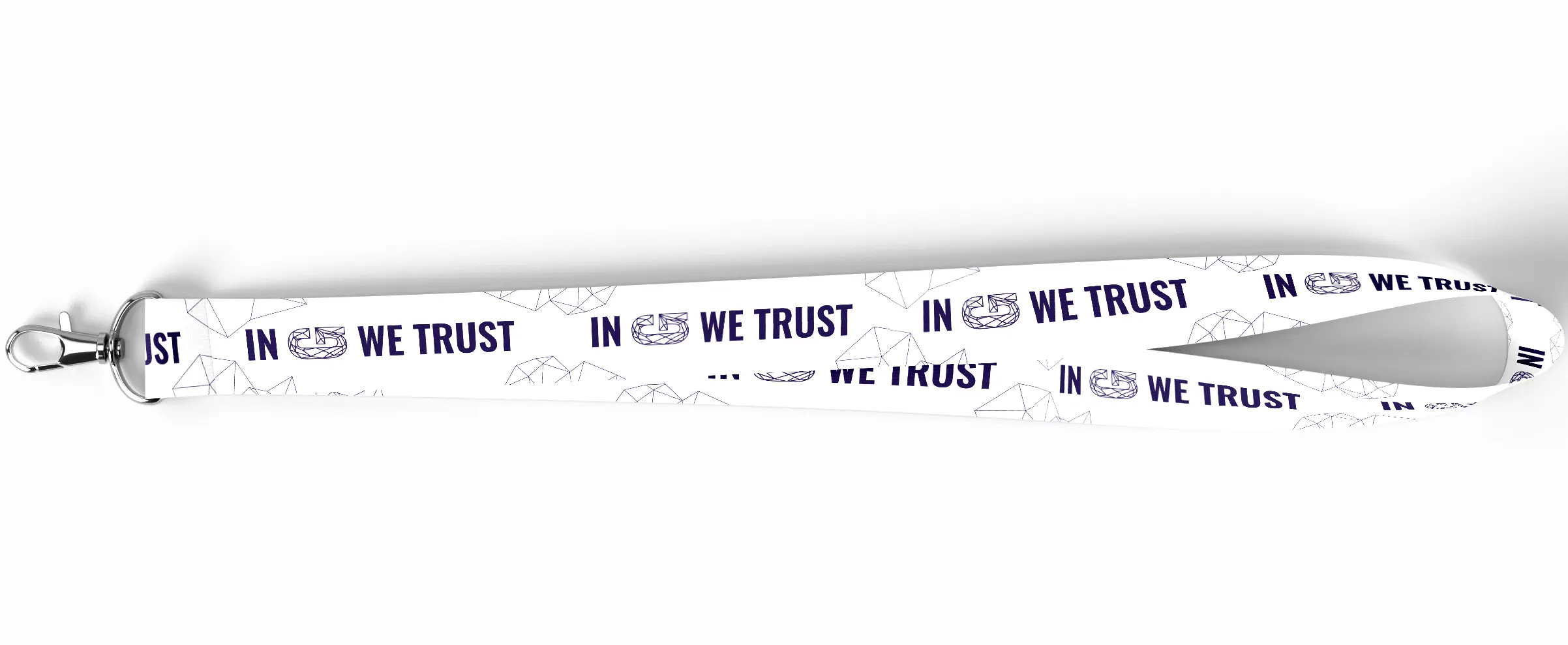 Klíčenka na krk Gyeon Lanyard White