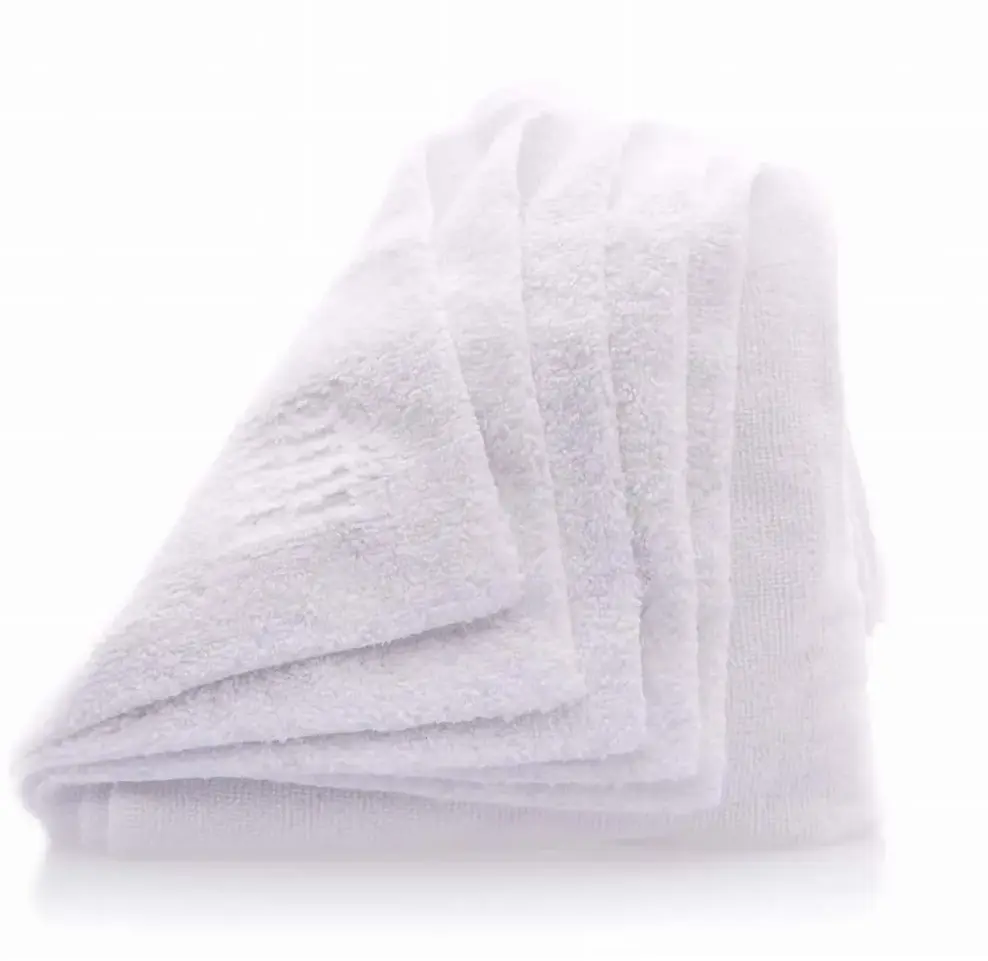 Mikrovláknové utěrky Work Stuff Gentleman Basic White 5-Pack