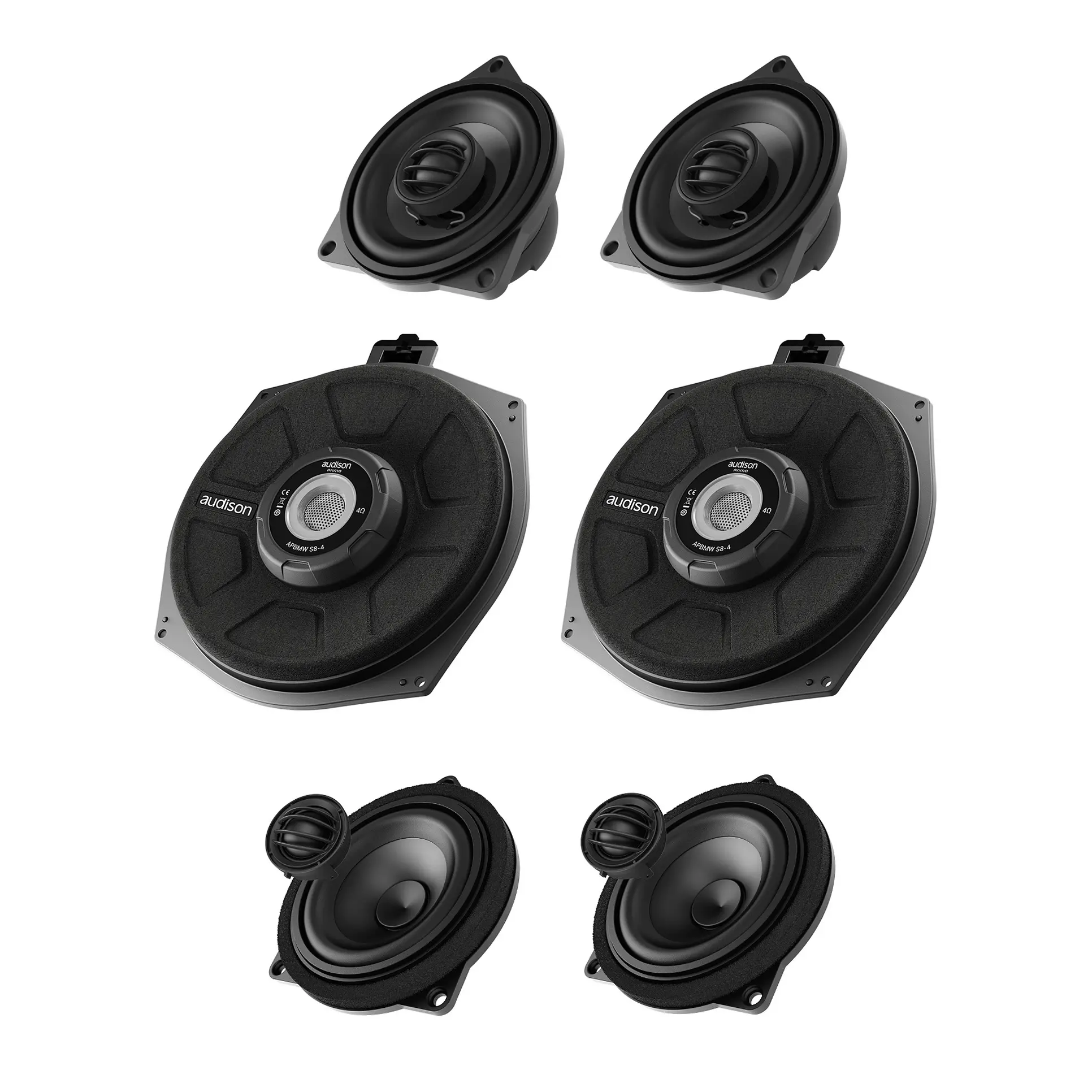 Ozvučení Audison do BMW 1 (E81, E82, E87, E88) se základním audio systémem