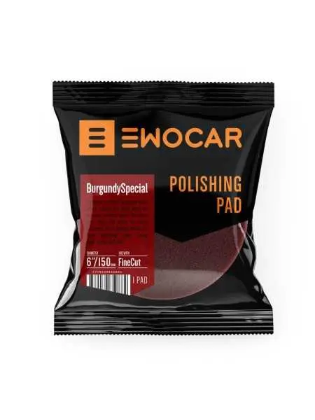 Lešticí kotouč Ewocar BurgundySpecial Soft Finishing Pad 175/150 mm
