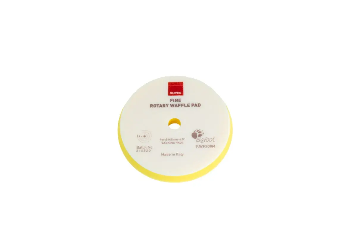 Vaflový lešticí kotouč RUPES Waffle Fine Polishing Foam Pad for Rotary Polishers 170/180 mm