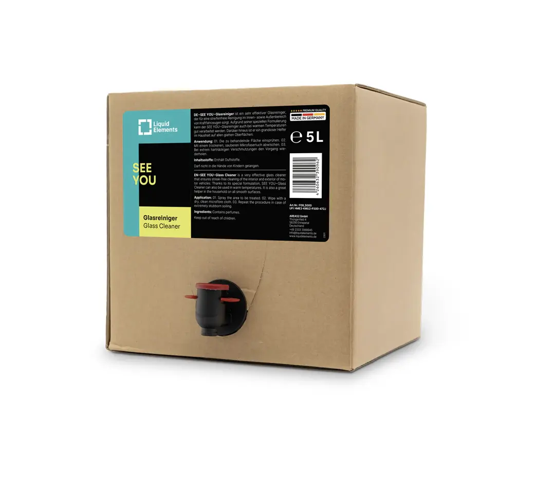 Čistič skel Liquid Elements Glass cleaner "SEE YOU" (5 l)