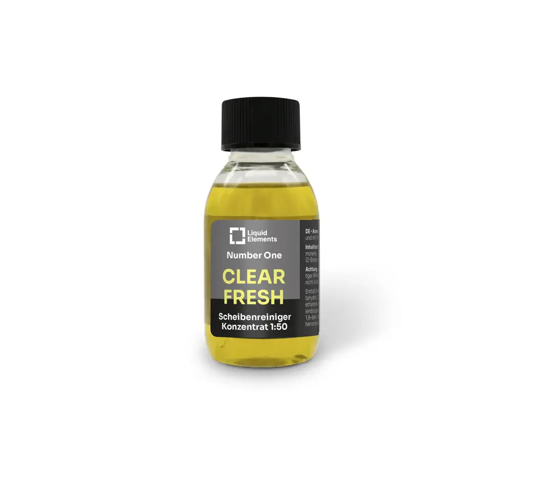 Vůně a čistič do ostřikovačů Liquid Elements Washing water concentrate "SMELLOW BOMB / CLEAR FRESH" - Number One (100 ml)