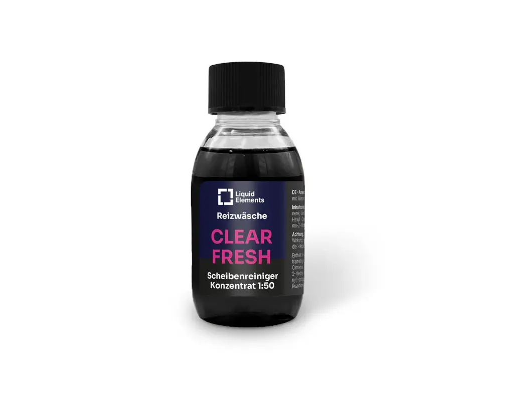 Vůně a čistič do ostřikovačů Liquid Elements Washing water concentrate "SMELLOW BOMB / CLEAR FRESH" - Lingerie (100 ml)