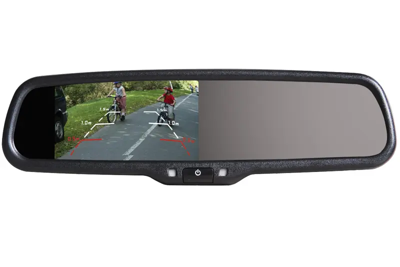 AK-043LA monitor v zrcátku