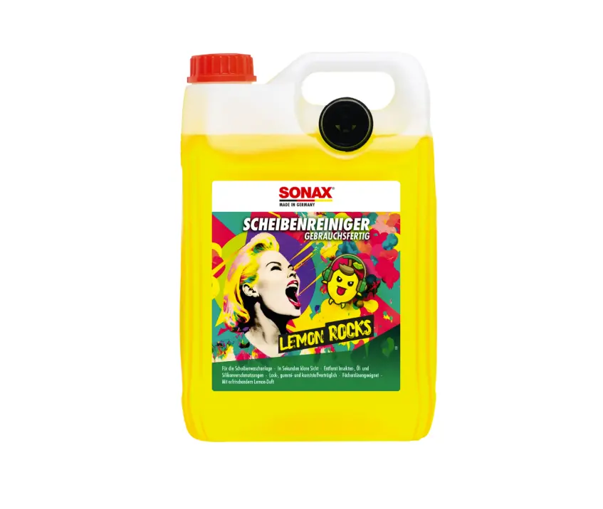 Letní kapalina do ostřikovačů Sonax Scheiben Reiniger Gebrauchsfertig Lemon Rocks (5 l)