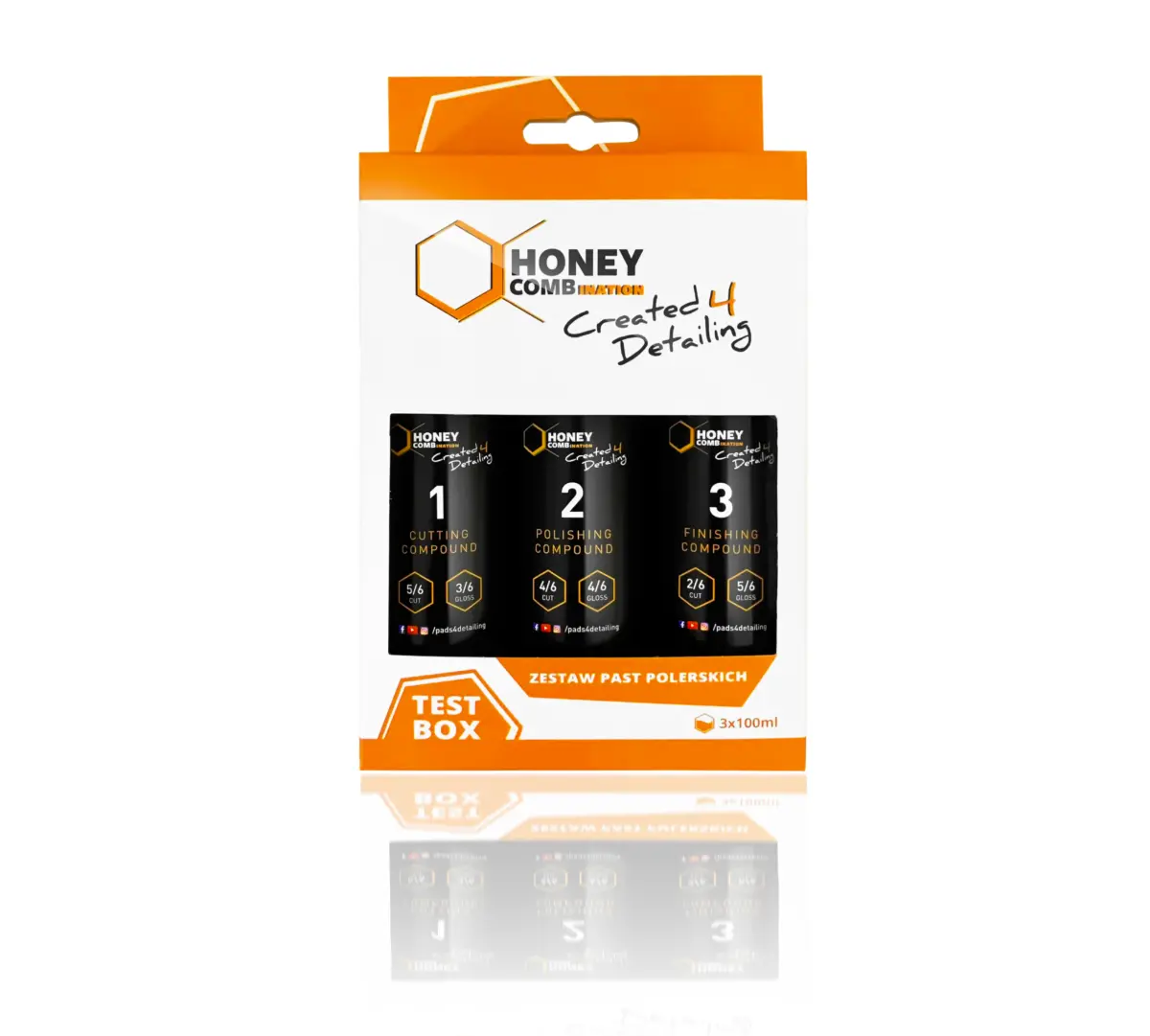 Testovací balíček past Honey COMBination Honey Test Box