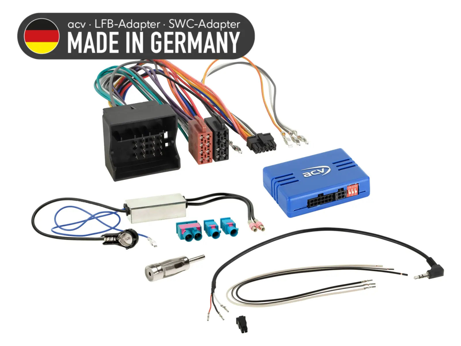 Adaptér ovládání tlačítek na volantu pro Audi / Seat / Skoda / VW ACV SWC 42A-1324-001-2